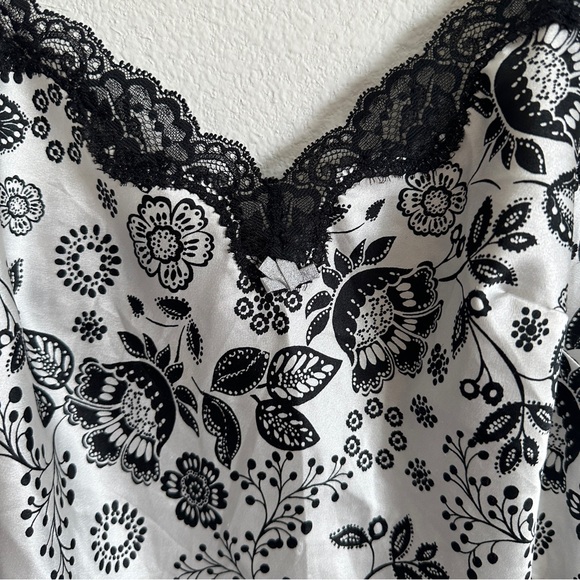 Victorias Secret y2k floral lace trim lingerie slip dress - Picture 3 of 6